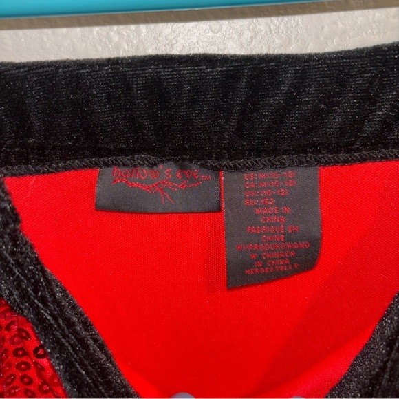 FLAPPER DRESS Kids Costume SIZE M (10-12) - Picture 3 of 3